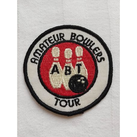 ABL Amateur Bowlers Tour Bowling Embroidered Patch