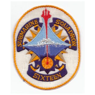 US Navy Submarine Squadron 16 PATCH