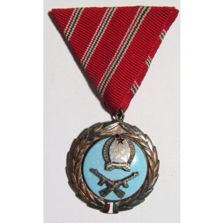   Hungarian Service Medal 1954 type with "Rákosi" coat of arm