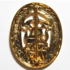 German NW Firefighter Performance Badge Gold Type I.