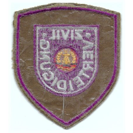 Zivilverteidigung der DDR Germany Civil Defence PATCH