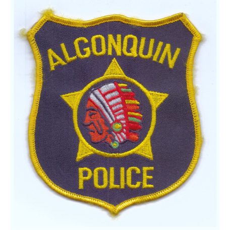 Illinois Algonquin Police PATCH