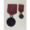   Indonesia GOM VII. Islamic Rebellion War Medal w/ Miniature 1949-1962