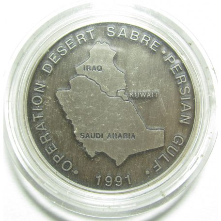 Operation Desert Sabre Persian Gulf 1991 Coin
