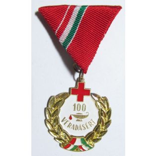 Hungarian Blood Donation (Red Cross) Medal 100th time