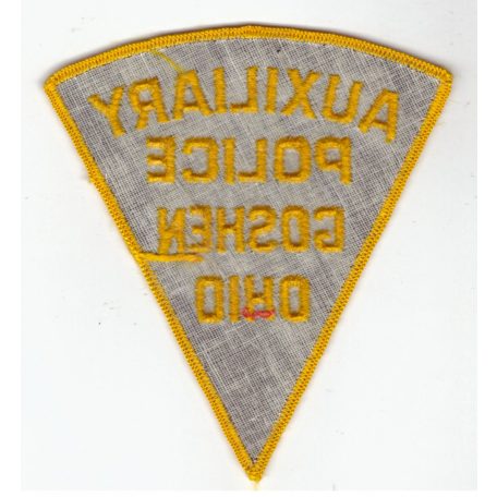 Auxiliary Police Goshen Ohio Collectible Sewing Patch 