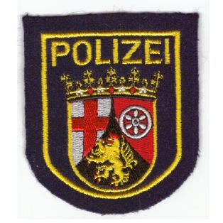   Rheinland- Pfalz Germany Ordnungs Polizei/Police Shoulder Patch 