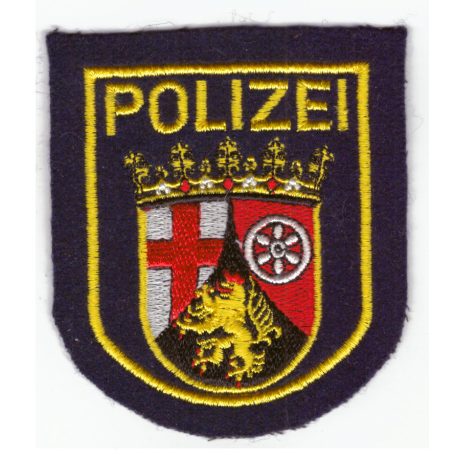 Rheinland- Pfalz Germany Ordnungs Polizei/Police Shoulder Patch 