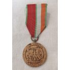 Polish Medal for USSR Peace Guard Badge bronze 