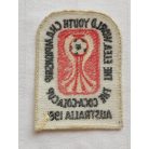 The Coca-Cola Cup The FIFA World Youth Championship Embroidered Patch 1981. Australia