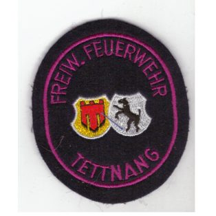   Tettnang City Germany Freiwillige Feuerwehr/ Fire Department Patch