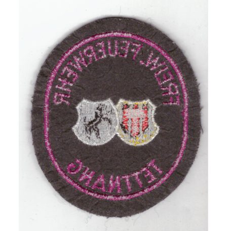 Tettnang City Germany Freiwillige Feuerwehr/ Fire Department Patch