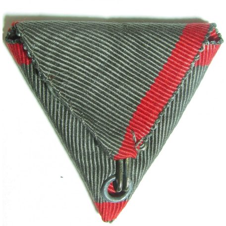 WWI Austrian Hungarian Wound medal replacement ribbon w/0 wound stripes