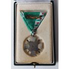 Hungarian Non-comissioned Officer (NCO) Service medal III. Class with box