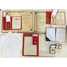 Hungarian Large personal lot of a Peoples Army weapons technician 1982-2005