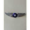   ROC Republic of China, Taiwan Basic Pilot Aluminium Silver Badge