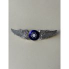 ROC Republic of China, Taiwan Basic Pilot Aluminium Silver Badge