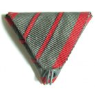 WWI Austrian Hungarian Wound medal replacement ribbon w/2 wound stripes