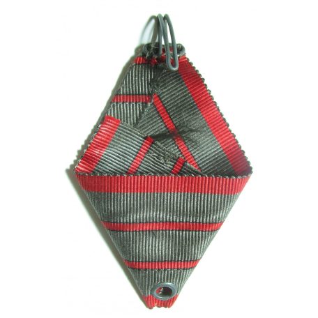 WWI Austrian Hungarian Wound medal replacement ribbon w/2 wound stripes