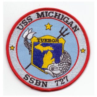 USS Michigan SSBN 727 Submarine PATCH