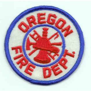 Oregon Fire Department PATCH