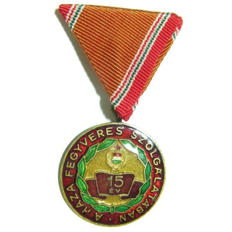 Hungarian Medal for 15 Years of Long Service (1965)