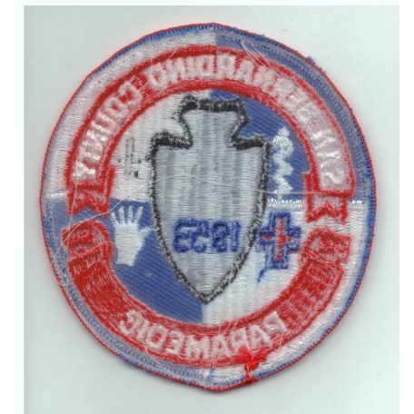 California San Bernardino County Paramedic Patch 