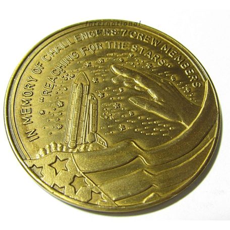 Memorial Coin NASA Challanger 5, 1986.Jan.28