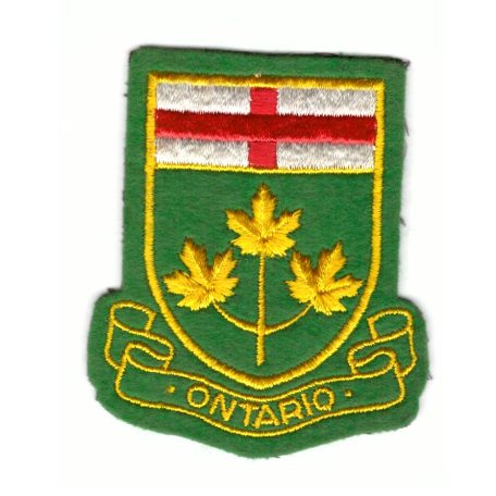 Canada Province of Ontario Flag PATCH
