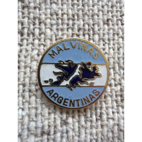 Argentina Falklands - Malvinas propaganda patriotic pin