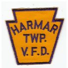 Harmar Township VFD Volunteer Fire Dept. Sew On Patch