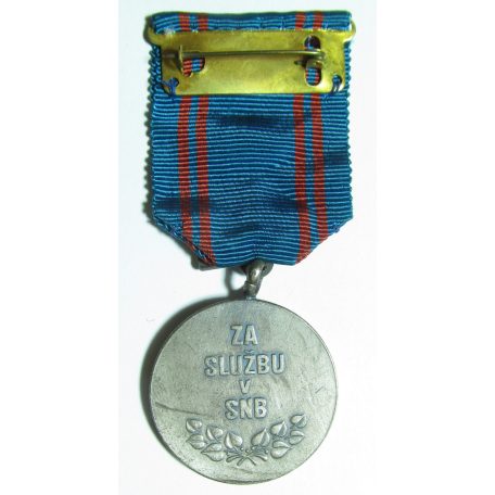 CSR. Czechoslovakia Medal For Service in SNB (National Security Corps)