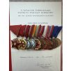   Hungarian large Medal Bar of General Varga, Chief Firefighter of Hungary, + award certificates