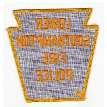 Lower Southampton (Pennsylvania) Fire Police Department Patch 