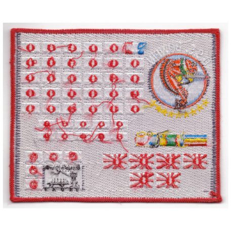 USS Bowfin SS 287 - WWII Battleflag PATCH