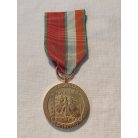 Polish Medal for USSR Peace Guard Badge gold