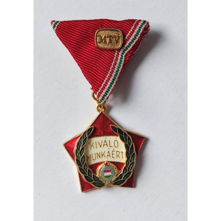 Hungarian Excellent Work Medal Hungarian Television MTV