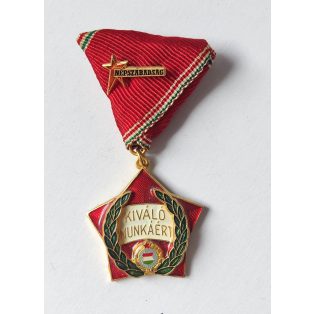   Hungarian Excellent Work Medal Népszabadság Newspaper, Press 