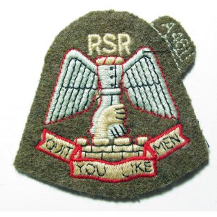   WW2 British Military SAS Raiding Support Regiment RSR Sleeve Patch khaki