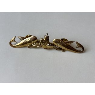   Indonesia Submarine Warfare Dolphin Badge version w/ very detailed Submarine
