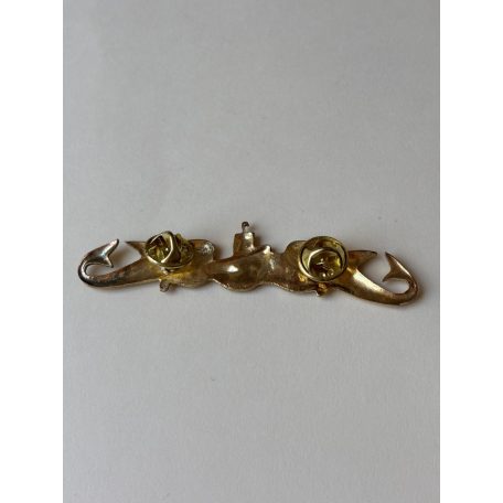 Indonesia Submarine Warfare Dolphin Badge version w/ very detailed Submarine