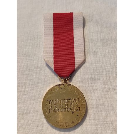 Polish People's Republic Gold Medal for Merit for The Defence of the Country  