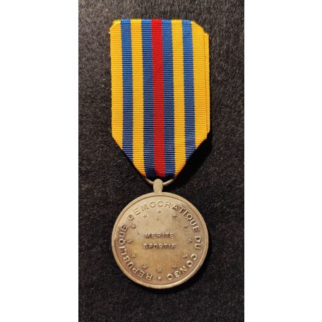 Zaire Congo Order of Sporting Merit Class Officers Medal