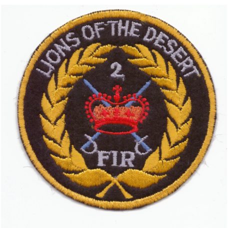 Fiji Infantry Regiment (FIR) 2nd Battalion UN MFO SINAI White Lion Of The Desert PATCH