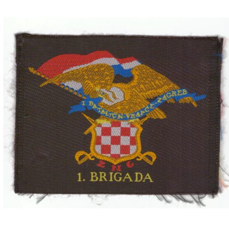 Croatian Army - 1th  Brigade Battalion - 1. Bataljun - Vrapče - Zagreb - Yugoslavian War 1990s