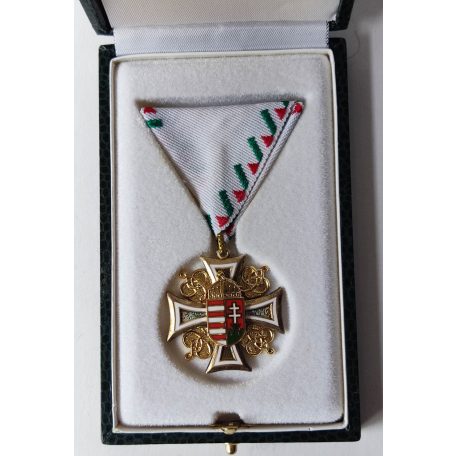 Hungarian Officers Service medal III. Class with box 1991-