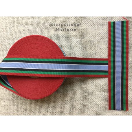 Replacement ribbon 6" (~15cm) UN Medal UNAMIR Rwanda