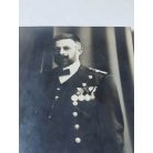 WW1 Navy officer wearing Austro-Hungarian medals, and rare German award,  Photo