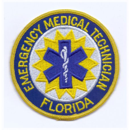 Florida Emergency Medical Technician PATCH