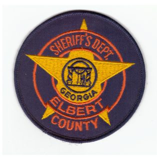 Elbert Contry (Georgia) Sheriffs Dept. PATCH